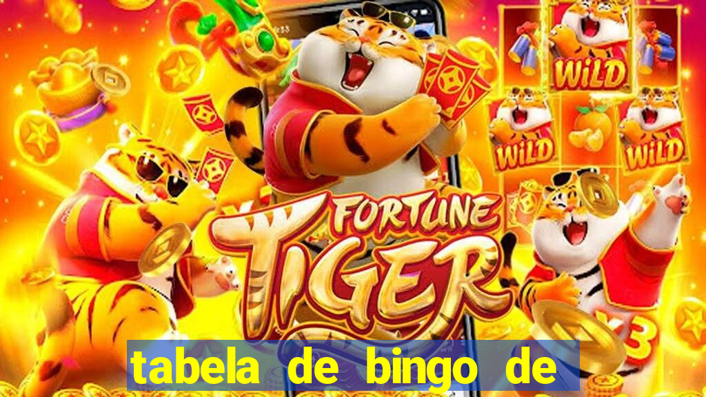 tabela de bingo de 1 a 100